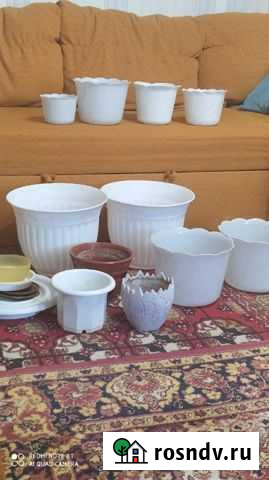 Горшки цветочные бу Сергиев Посад - изображение 1