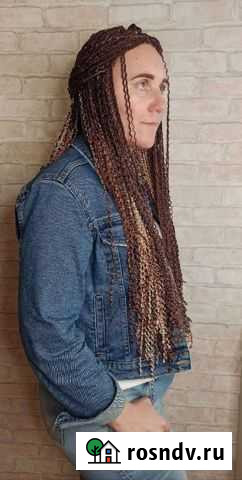 Афрокосички, зи-зи косы, прически с канекалоном Челябинск - изображение 1