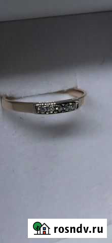 Золотое кольцо с бриллиантами Казань - изображение 1