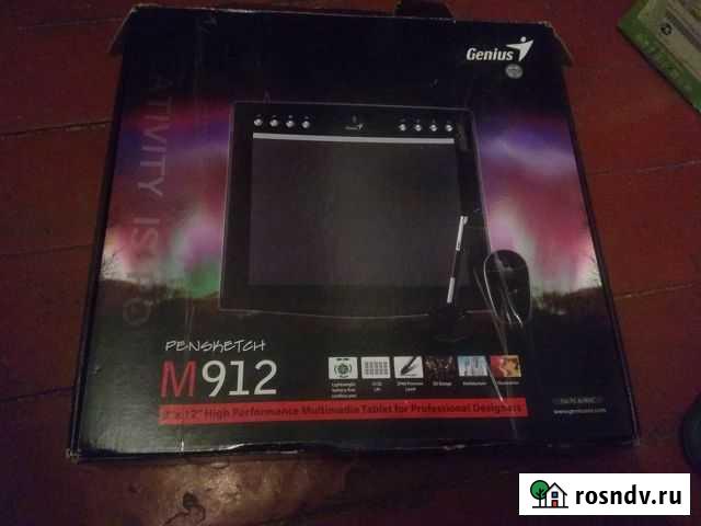 Графический планшет Genius M912 Балашиха - изображение 1