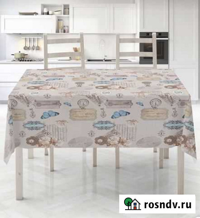Скатерть 220/140 тканевая новая большая празднична Вологда - изображение 1