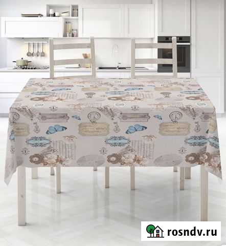 Скатерть 220/140 тканевая новая большая празднична Вологда - изображение 1