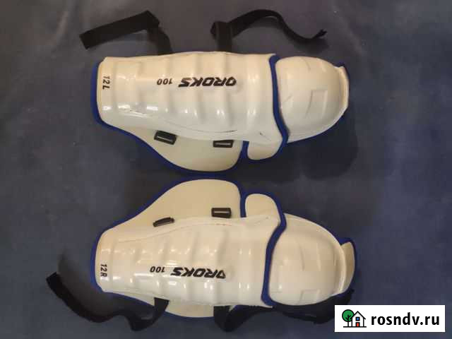 Щитки хоккейные 12 размер новые Воронеж - изображение 1