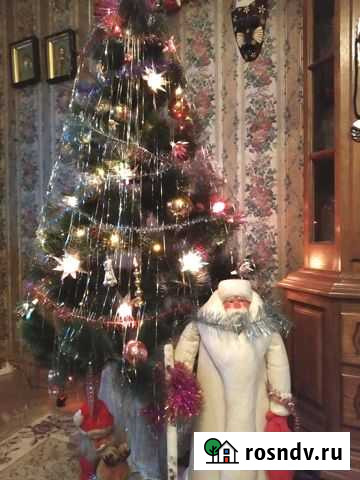 Елка искусственная заснеженная 160 см и дед мороз Москва - изображение 1