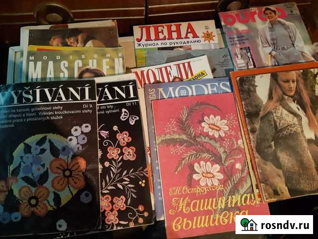 Журнал мод,бурда,вышивание крестиком Краснодар - изображение 1