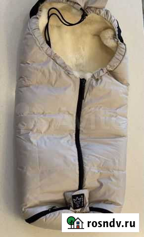 Меховой конверт натуральная овчина kaiser Сосногорск - изображение 1