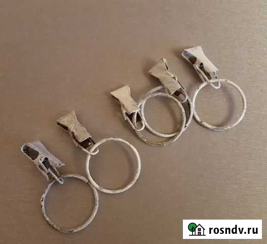 Кольца с зажимом для штор Курск - изображение 1