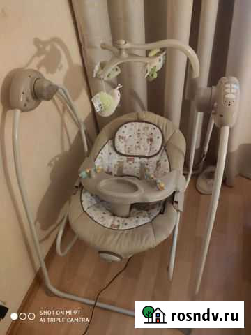 Детские электронные качели для новорожденных Чайковский - изображение 1