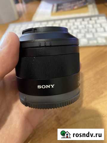 Объектив sony 35мм 2.8 в отличном состоянии Элиста - изображение 1