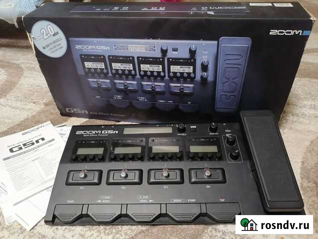 Гитарный процессор zoom g5n Бугульма - изображение 1
