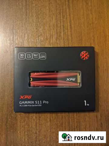 Новый Ssd Nvme Adata XPG S11 Pro 1TB Курск - изображение 1