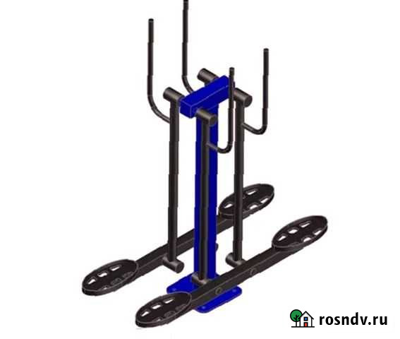 Уличный тренажер лыжный ход двойной AVU038 Краснодар - изображение 1