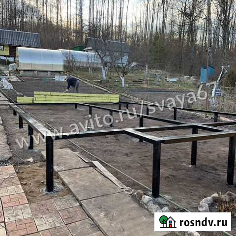 Сваи винтовые/пристройка к дому на сваях Рославль - изображение 1