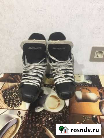 Коньки бауер 35 размер Челябинск - изображение 1