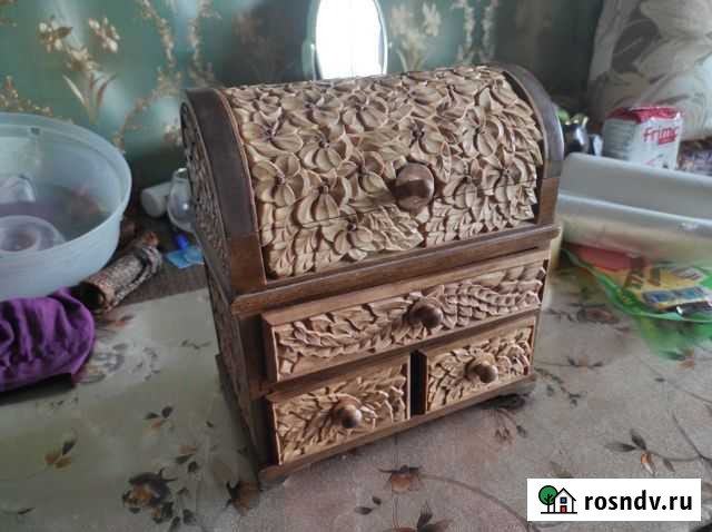 Ларец резной Петропавловск-Камчатский - изображение 1