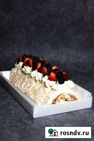 Меренговый рулет от кондитера. Десерт без глютена Мурино - изображение 1