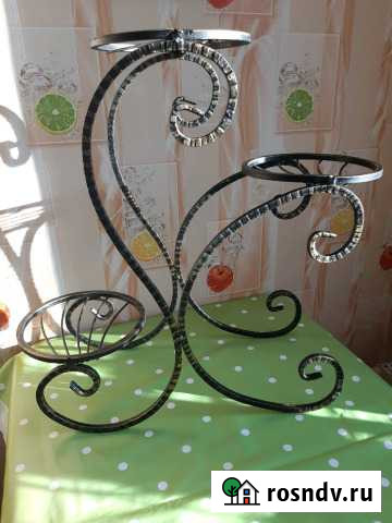 Кованная подставка под цветы Сердобск - изображение 1