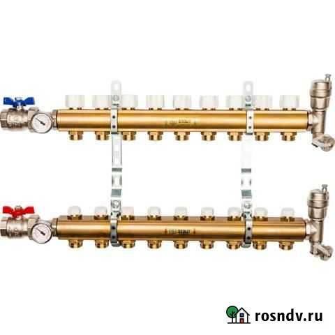 Stout Коллектор из латуни без расход. на 9 вых. Ст Тбилисская - изображение 1