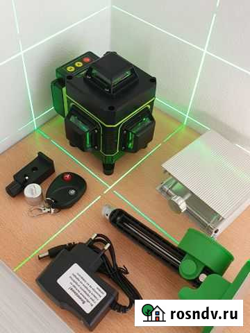Профессиональный лазерный уровень 4D 16 линий 360 Долгопрудный - изображение 1