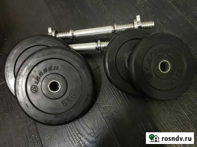 Гантели наборные Калуга - изображение 1