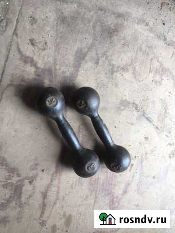 Гантели 3 кг Смоленск - изображение 1