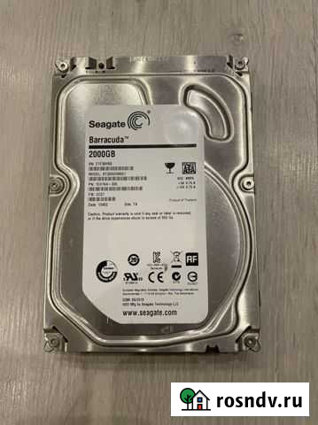 Жесткий диск seagate barracuda hdd 2tb 2000gb Нижний Новгород - изображение 1