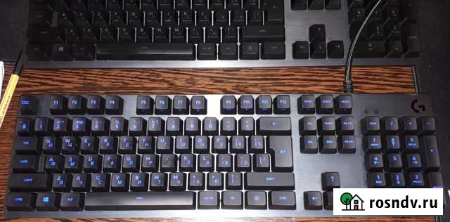 Logitech G512 carbon механическая клавиатура с RGB Липецк - изображение 1