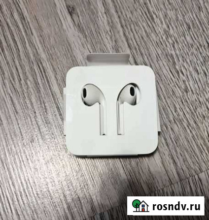 Наушники apple earpods (оригинал) Щекино - изображение 1