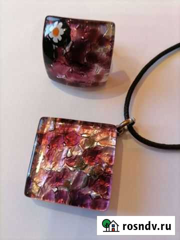 Комплект подвеска и кольцо Мурманск - изображение 1