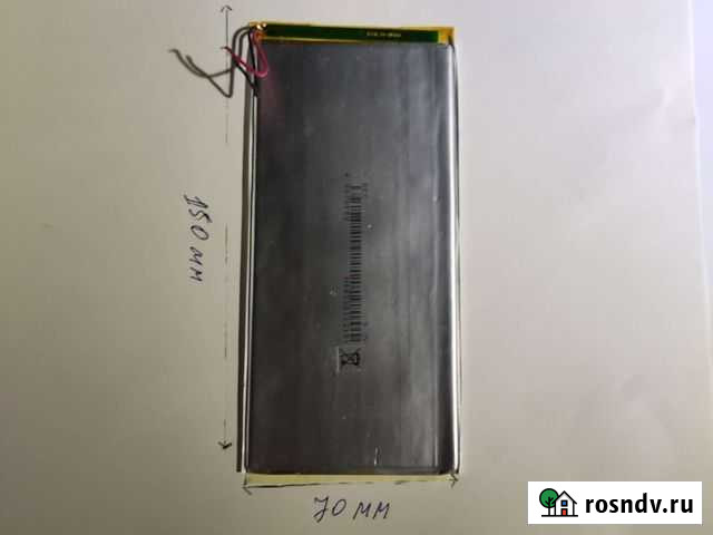 Литий ионный аккумулятор от планшета 3000 мА Рязань - изображение 1