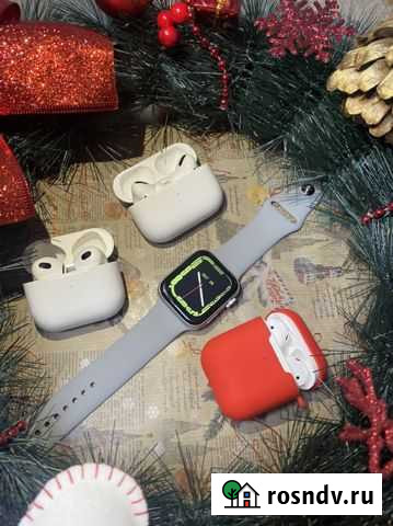 Apple watch S7 41-45mm + доставка и пoдaрoк Краснодар - изображение 1