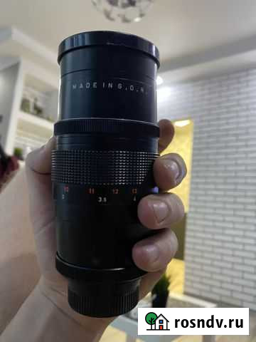 Объектив Pentacon 4/200 Оренбург - изображение 1