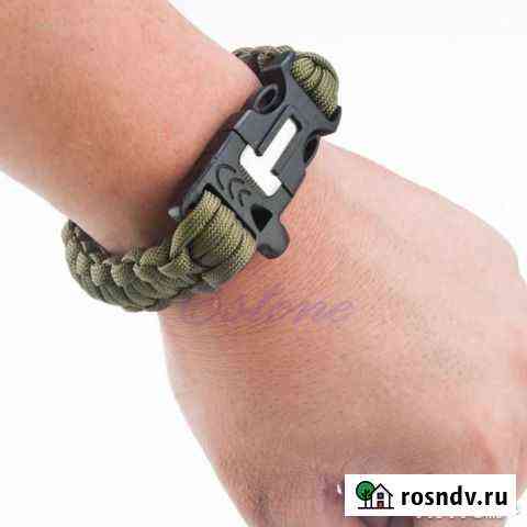 Браслет для выживания из паракорда с огнивом Красноярск