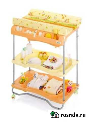 Пеленальный столик с ванночкой 2 в 1 Brevi Atlanti Астрахань - изображение 1