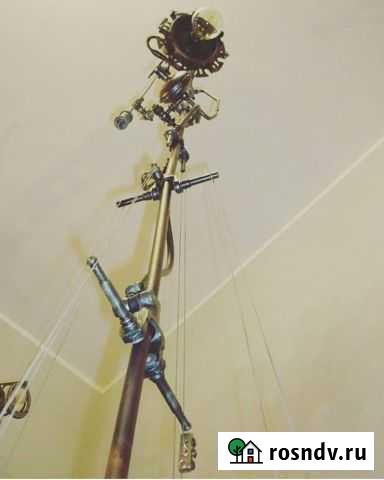 Светильник лампа напольная авторская работа Воронеж - изображение 1