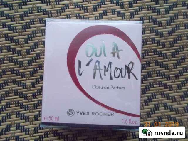 Парфюмерная Вода «Oui l’Amour» от Ив Роше Крестцы - изображение 1