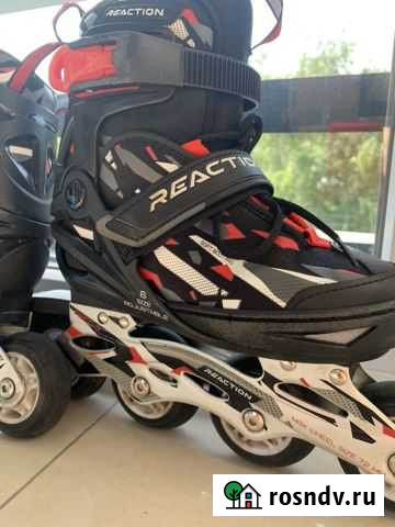 Ролики раздвижные Reaction (р.31-36) Воронеж - изображение 1
