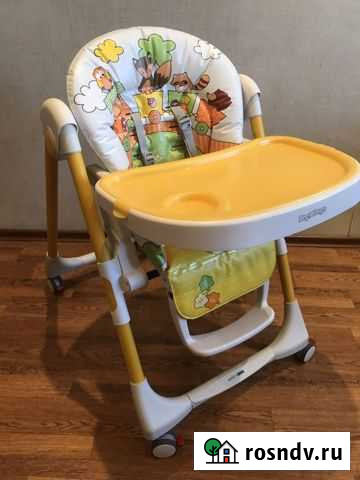 Стул для кормления Peg Perego prima pappa follow m Лыткарино - изображение 1