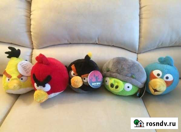 Новые мягкие игрушки Angry Birds Луга - изображение 1