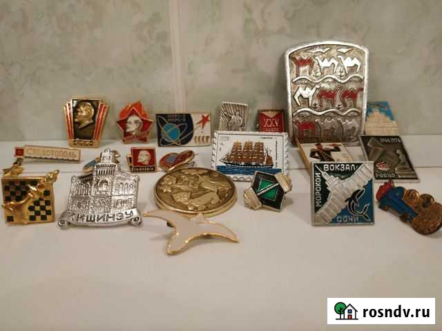 Значки времён СССР Воронеж - изображение 1