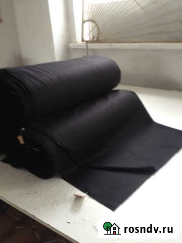 Драп (черный) 100 шерсть Омск - изображение 1