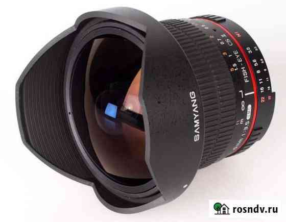 Объектив Samyang 8mm f/3.5 fisheye для Nikon Кемерово