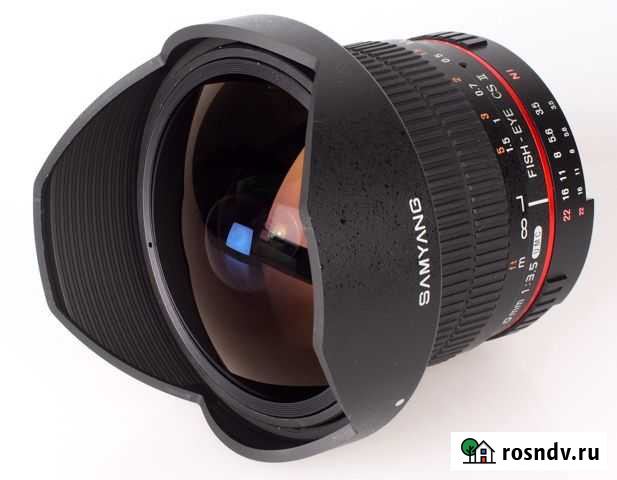 Объектив Samyang 8mm f/3.5 fisheye для Nikon Кемерово - изображение 1