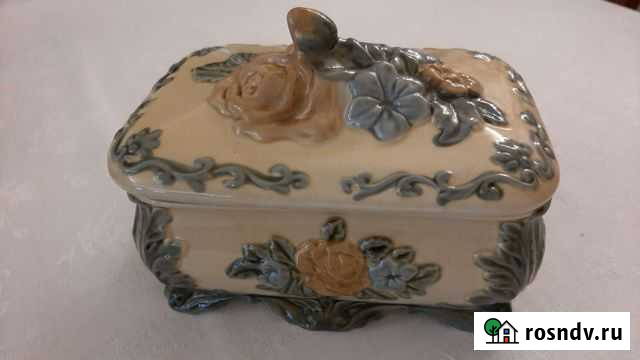 Шкатулка керамическая СССР Чебоксары - изображение 1