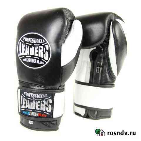 Боксерские перчатки Leaders lead series 2 (кожа) Томск