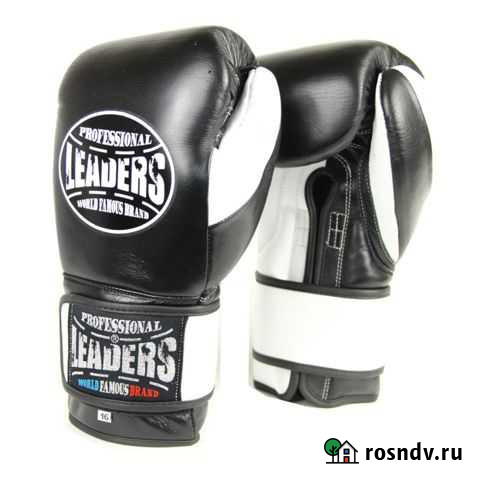 Боксерские перчатки Leaders lead series 2 (кожа) Томск - изображение 1