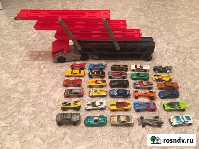 Машинки и автовоз Hot Wheels Новосибирск - изображение 1