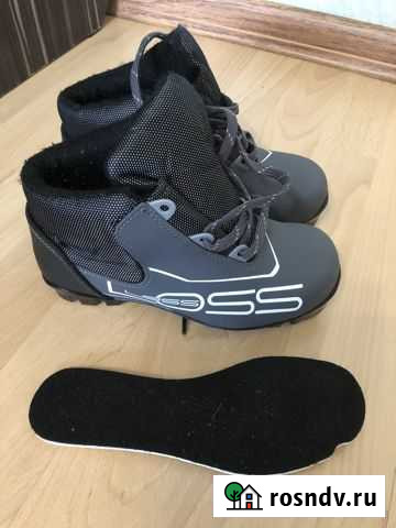 Ботинки лыжные р 33 цена 900р Рыбинск - изображение 1