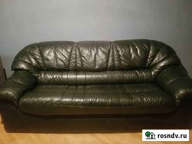 Кожаный диван Владикавказ - изображение 1