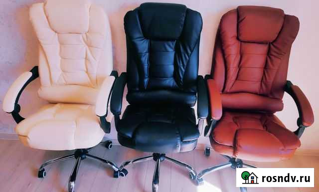 Новые офисные кресла с массажем Симферополь - изображение 1
